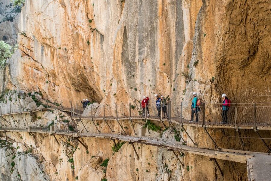 Costa del Sol: Caminito del Rey Guided Trip - Footbridges through the Desfiladero de los Gaitanes