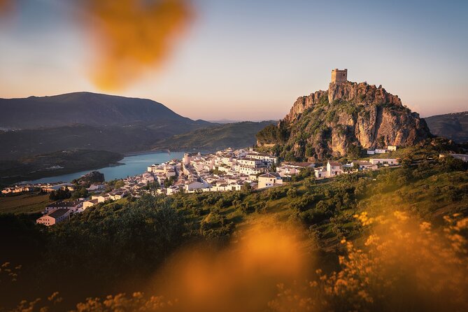 Day trip to Zahara, Setenil and Ronda from Seville - Zahara de la Sierra: mountain views first
