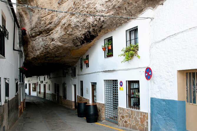 Day trip to Zahara, Setenil and Ronda from Seville - Setenil de las Bodegas: houses beneath the rock