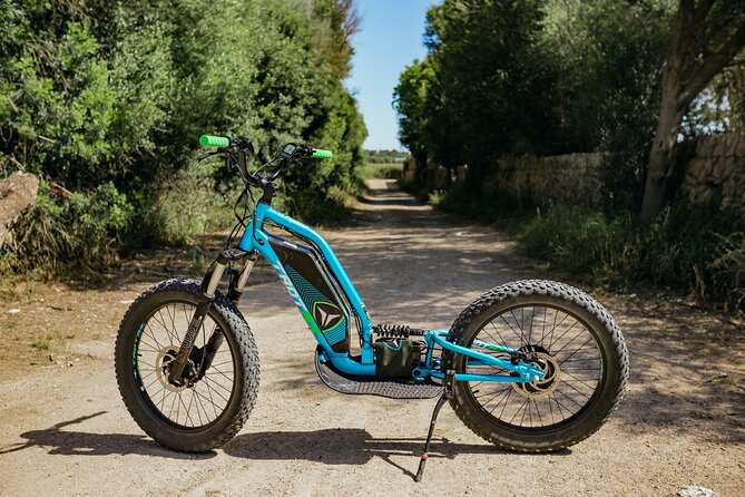Discover Son Serra de Marina offroad e-scooters 100%FUN adventure - Learning the saddle-free e-scooter