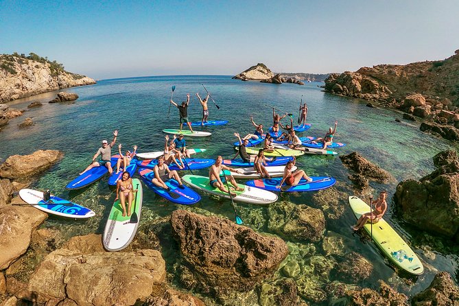 Discover the best corners of the island in paddle surf - The guides set the tone