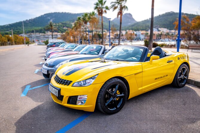Explore Mallorca Driving a GT Cabrio Car - A pause at Mirador de Ricardo Roca