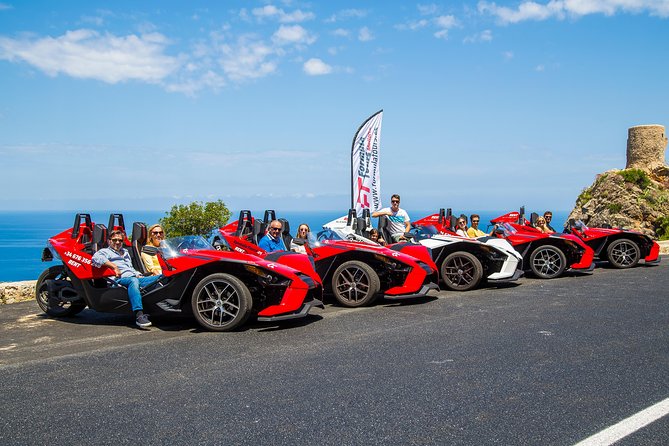 Explore Mallorca in Your Own Formula One Car - The long tour reaches Cala de Estellencs