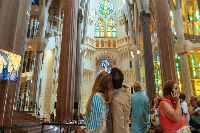 Fast Track Sagrada Familia Guided Tour - Inside Sagrada Familia, where the light does the talking