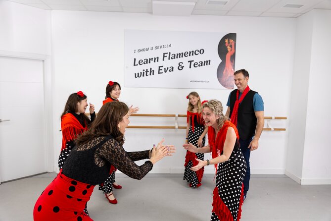 Flamenco Dance Class in Seville with optional Flamenco Costume - Learning hands, feet, hips, and rhythm