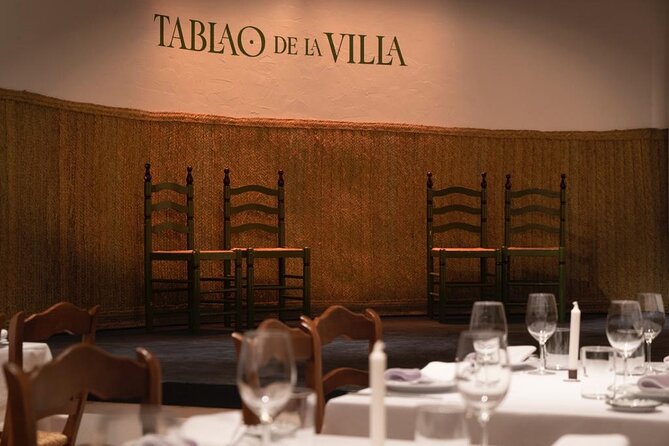 Flamenco Show at the Tablao de la Villa Madrid - Value at $55.65 per person