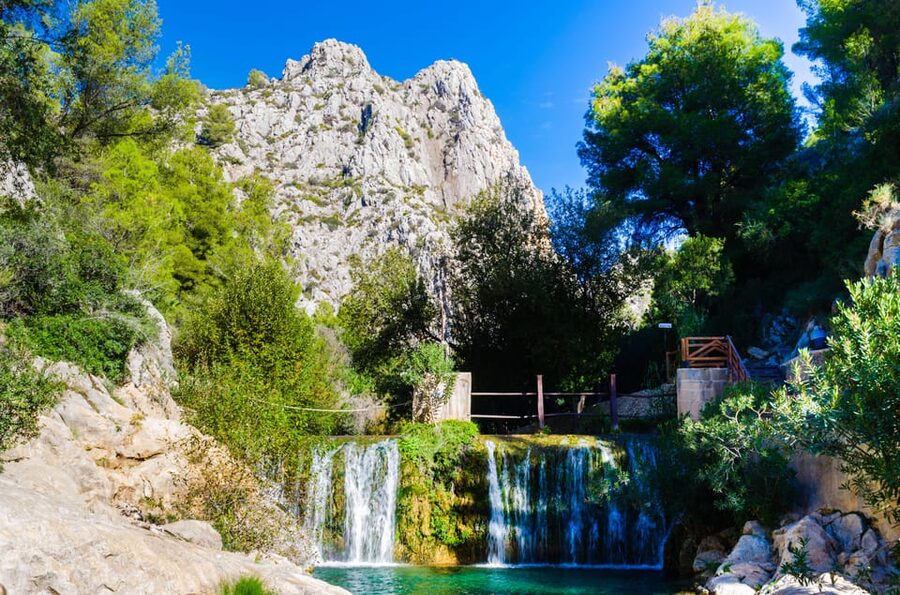 From Alicante/Benidorm: Guadalest & Algar Waterfalls Tour - Swimming at the Algar Waterfalls