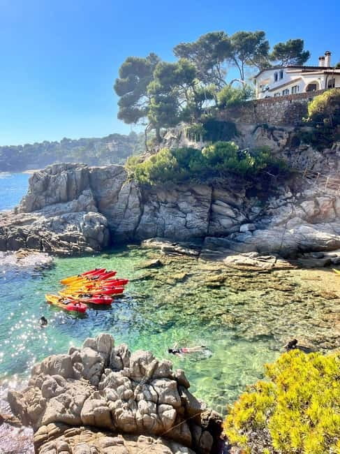 From Barcelona: Costa Brava Kayak & Snorkel Tour with Picnic - Key points to know before booking