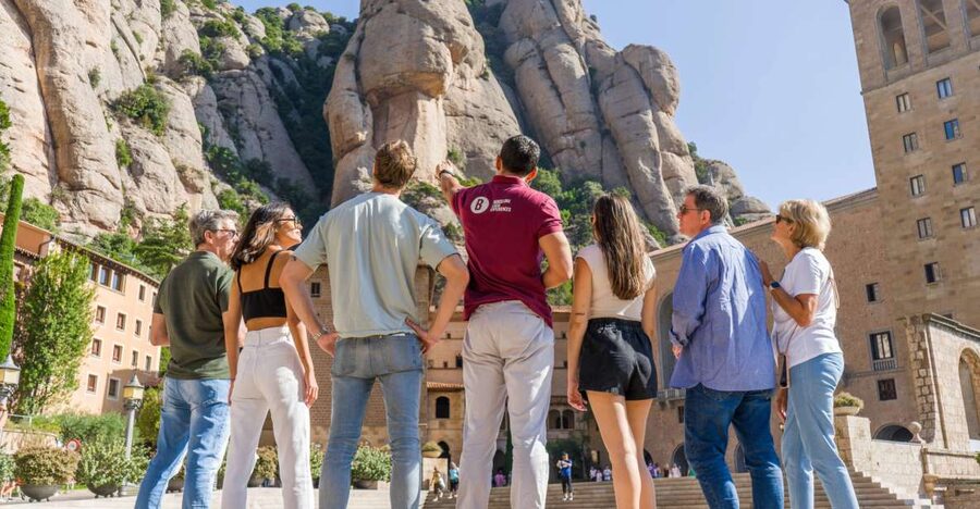 From Barcelona: Half-Day Montserrat Experience - Meeting the guide near Arc de Triomf