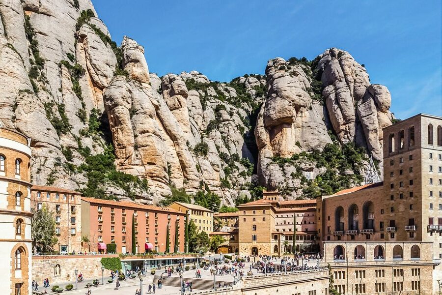 From Barcelona: Montserrat Day Trip with Optional Tickets - First look at the Benedictine monastery