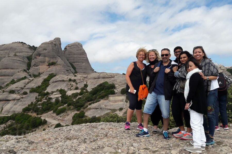 From Barcelona: Montserrat Monastery, Easy Hike, Cable Car - One hour of free time at the monastery