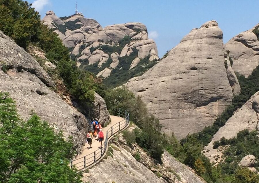 From Barcelona: Montserrat Monastery & Scenic Mountain Hike - Walking old pilgrim paths through the natural park