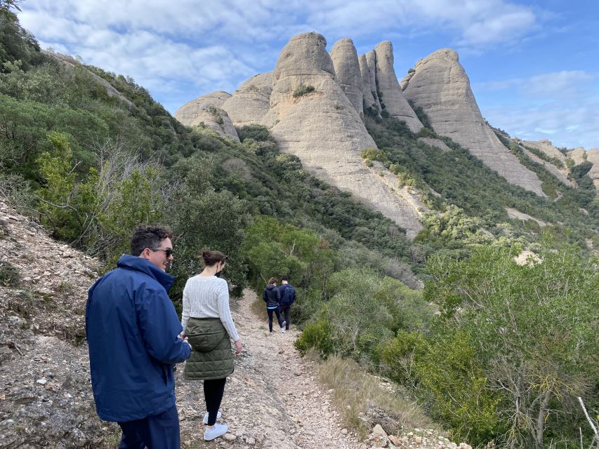 From Barcelona: Montserrat Monastery & Scenic Mountain Hike - Free time, local food, and the last 45 minutes
