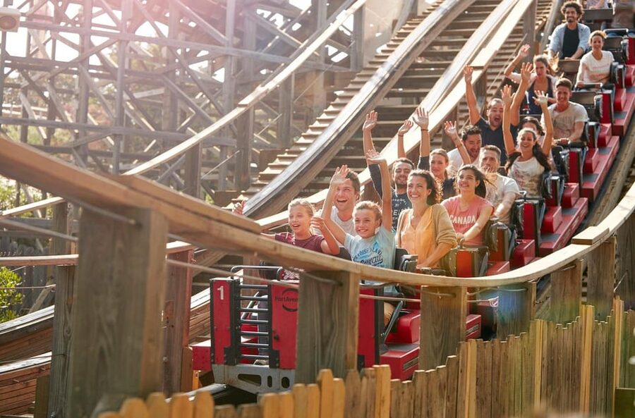 From Barcelona: PortAventura Theme Park Ticket & Transfer - Six themed zones, six different moods