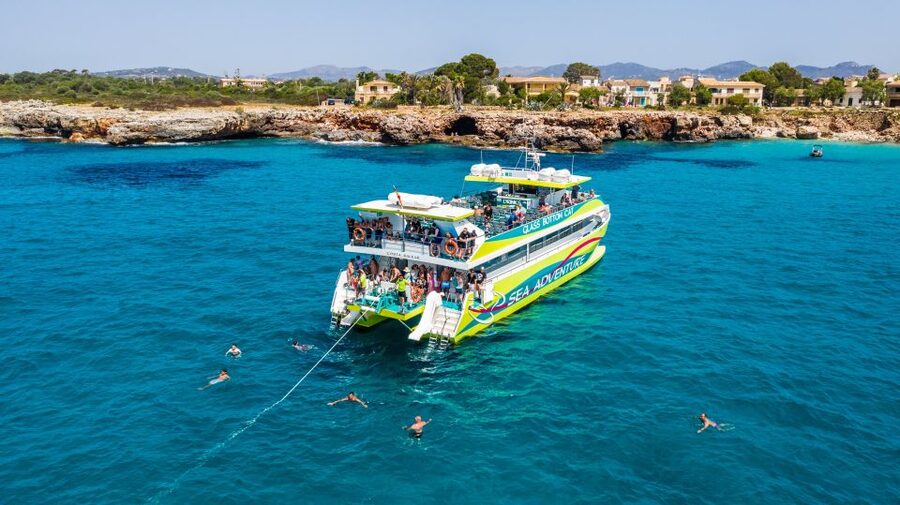From Cala Millor: East Coast Glass-Bottom Boat Trip - Why the east coast looks best from a boat