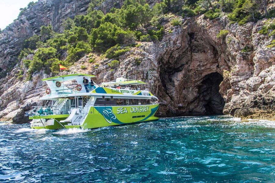 From Cala Millor: East Coast Glass-Bottom Boat Trip - What the glass bottom really adds