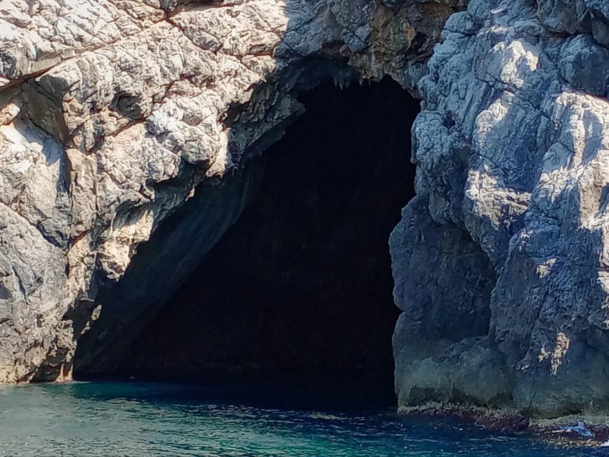 From Can Picafort: Dolphin Watching and Cave Boat Trip - The sea cave: beautiful, but keep expectations modest