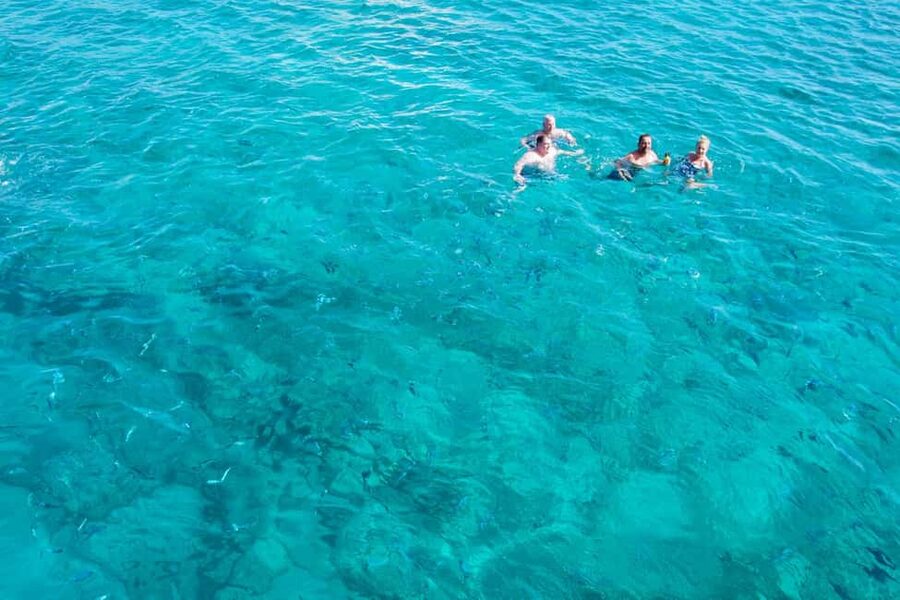 From Corralejo: Lobos Island Boat and Snorkel Activity - What the 25-minute snorkeling session is like