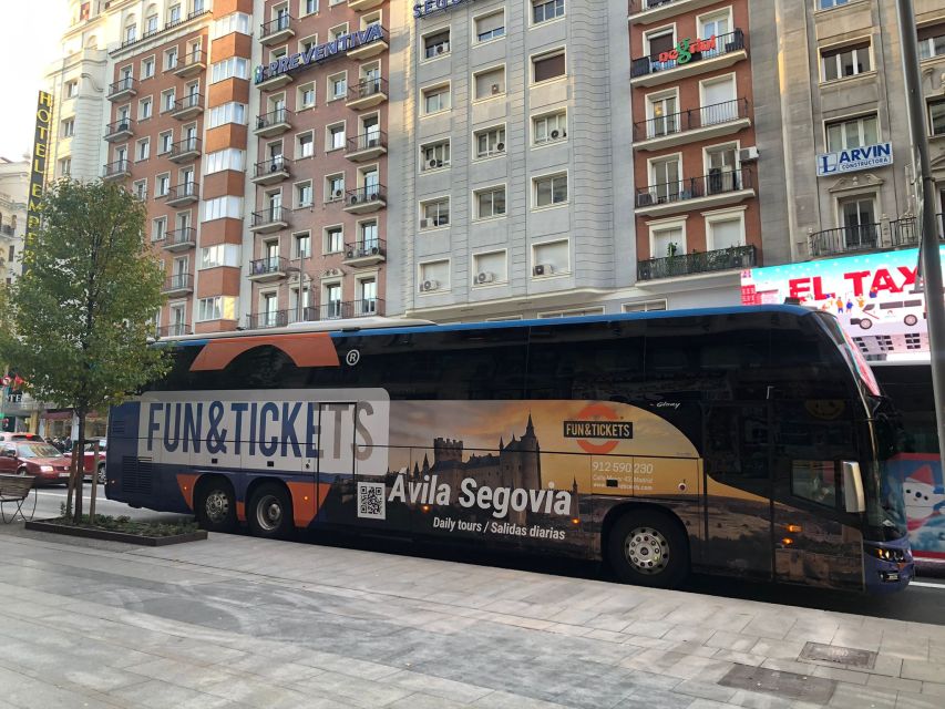 From Madrid: Avila and Segovia Full-Day Tour - The day at a glance