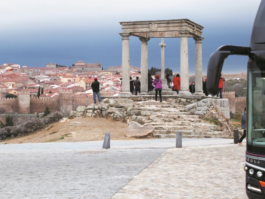 From Madrid: Ávila and Segovia Guided Day Trip - Arriving at Ávila’s massive stone walls