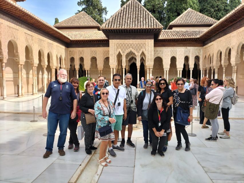 From Malaga: Alhambra Guided Tour with Entry Tickets - The Alhambra arrival: a grand first look
