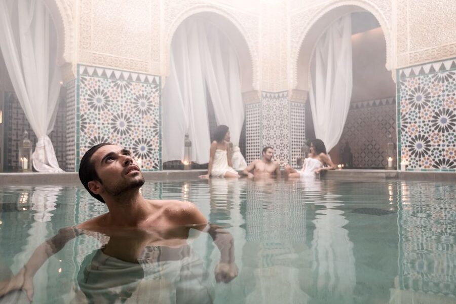 From Malaga: Hammam Bath, Kessa and Relaxing Massage Tour - Mint tea and the quiet lounge