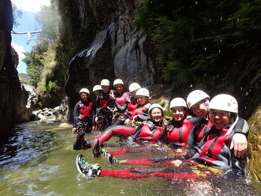 From Marbella: Guadalmina River Guided Canyoning Adventure - The one rappel at Charca de los Tubos