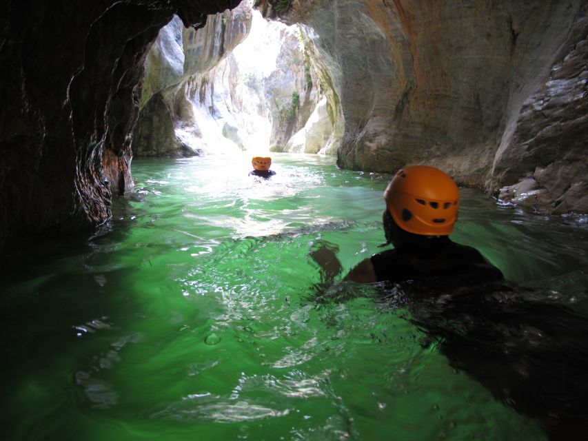 From Marbella: Guadalmina River Guided Canyoning Adventure - Entering the Angosturas Canyon