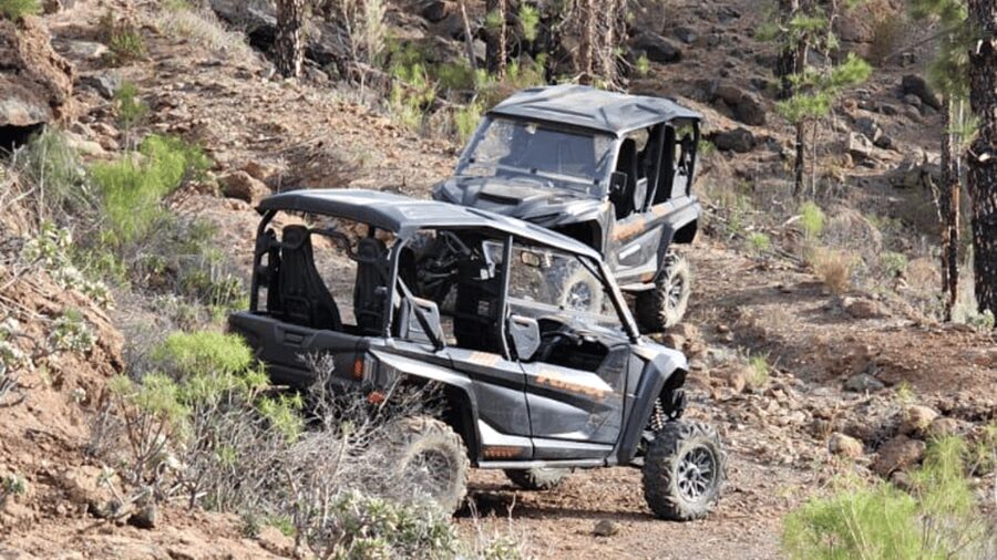 From Maspalomas: Volcanic Landscapes 4-Seater Buggy Tour - Leaving Maspalomas for rougher ground