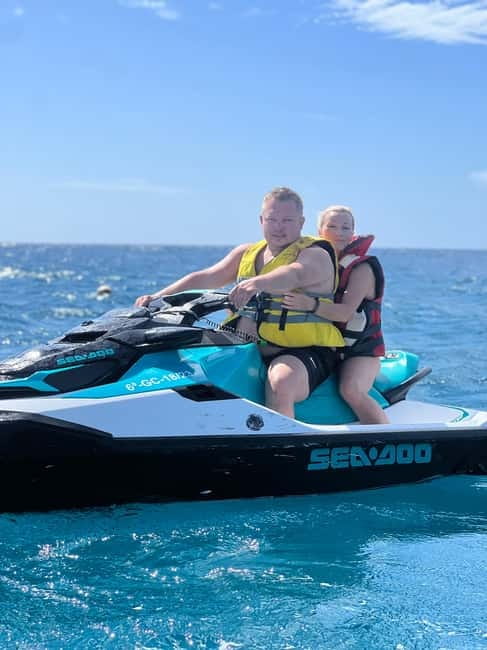 From Morro Jable: Jet Ski Adventure Tour (without license) - Hotel pickup from three resort areas