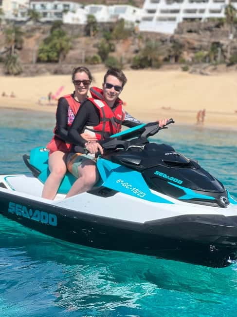 From Morro Jable: Jet Ski Adventure Tour (without license) - Languages, clothing, and practical preparation