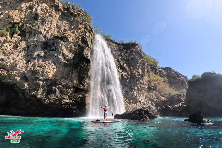 From Nerja: Guided Paddle Surf Cliffs and Maro Waterfall - Starting at Burriana Beach in Nerja
