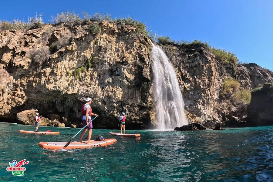 From Nerja: Guided Paddle Surf Cliffs and Maro Waterfall - Paddling beneath the Cliffs of Maro-Cerro Gordo