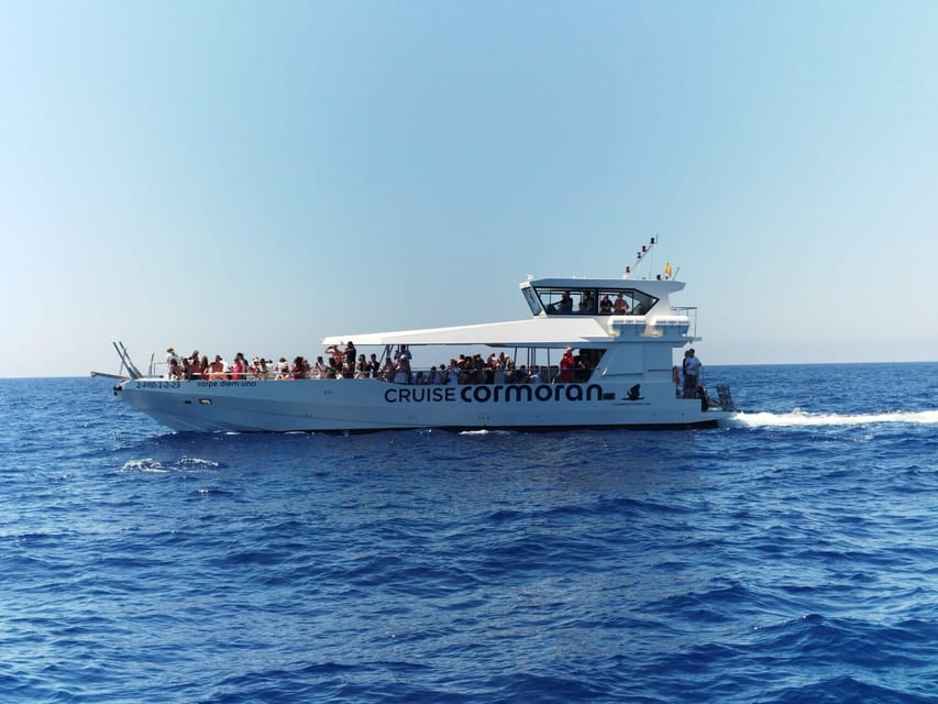 From Palma: 3-Hour Morning Dolphin Watching Boat Tour - Sailing southwest toward open water