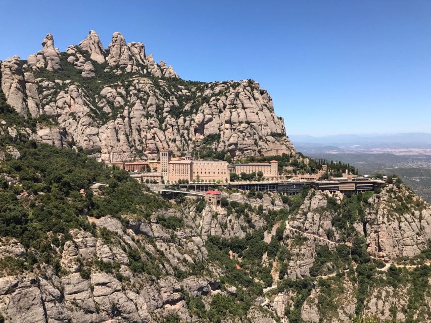 From Salou: Montserrat Monastery and Colonia Güell - The climb to Montserrat’s monastery