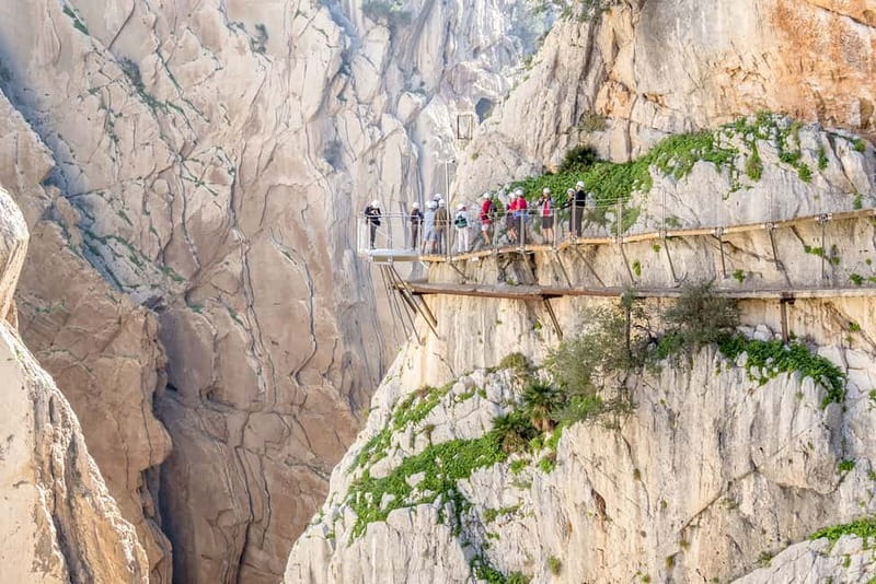 From Seville: Caminito del Rey Hike Day Trip - El Kiosko and the 25-minute approach walk