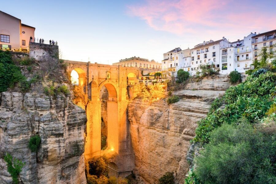 From Seville: White Villages and Ronda Tour - Grazalema: lunch, local atmosphere, and a slower pause