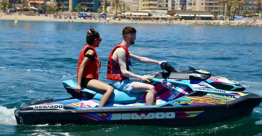Fuengirola: Jet Ski Rental - Starting at Fuengirolanautic beside the marina