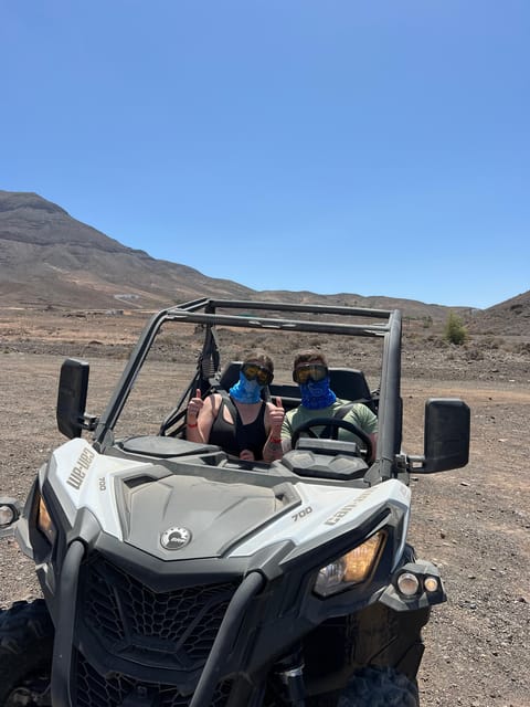 Fuerteventura: 4x4 buggy Can Am adventure east to west - La Pared and the return through Matas Bay