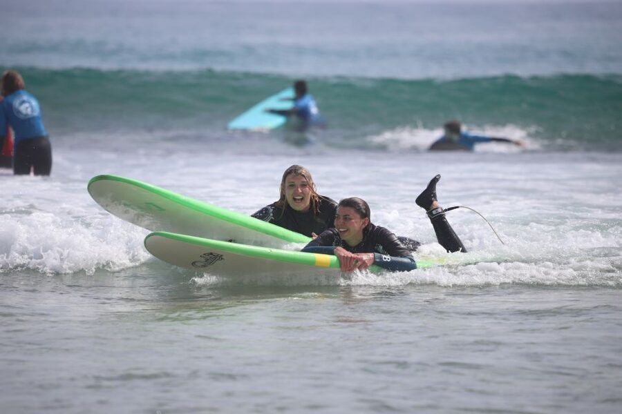 Fuerteventura : Corralejo Surf Lesson - Practice in the water and your first wave