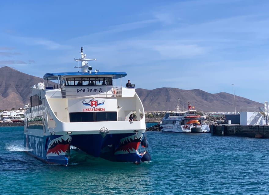 Fuerteventura: Round-Trip or 1-Way Ferry Ticket to Lanzarote - Choosing the right ferry times