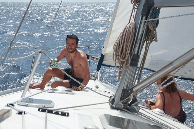 Fuerteventura Sailing Trip from Morro Jable - A Canarian lunch with wine, beer, and cava