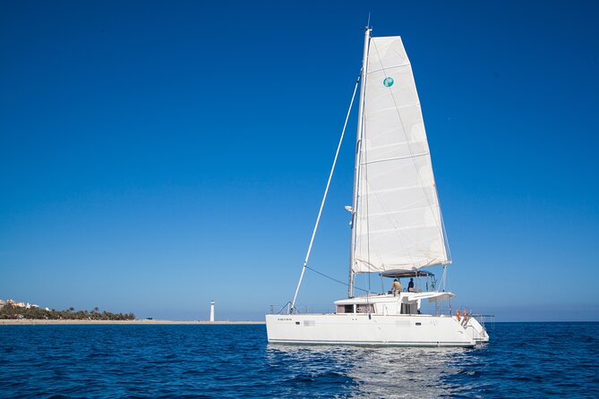 Fuerteventura: Small-Group Magic Deluxe Catamaran Cruise - Lunch served on deck
