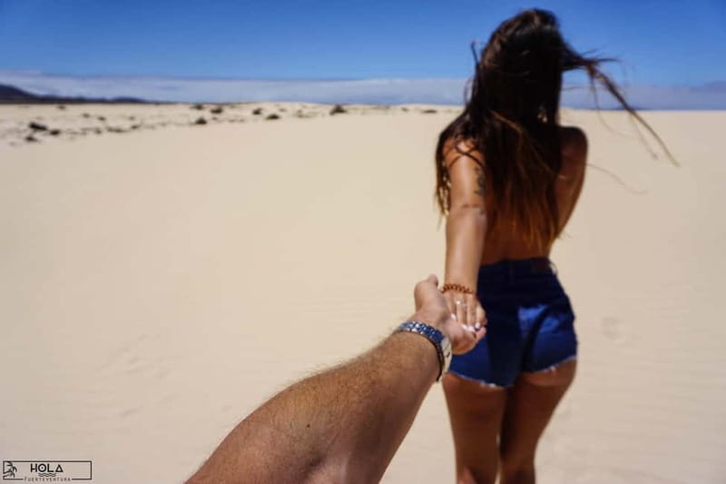 Fuerteventura: Top 5 Instagram Spots Full-Day Tour & Tapas - Mount Tindaya appears from the road