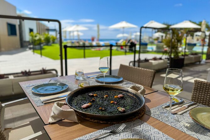 Full Day Ticket at Perchel Beach Club with Lunch - Lunch centers on Canary and Spanish rice dishes