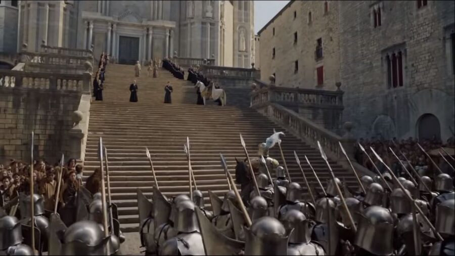 Girona: Game of Thrones Small Group Tour - Cathedral steps and Cartanyà Bisbe Street