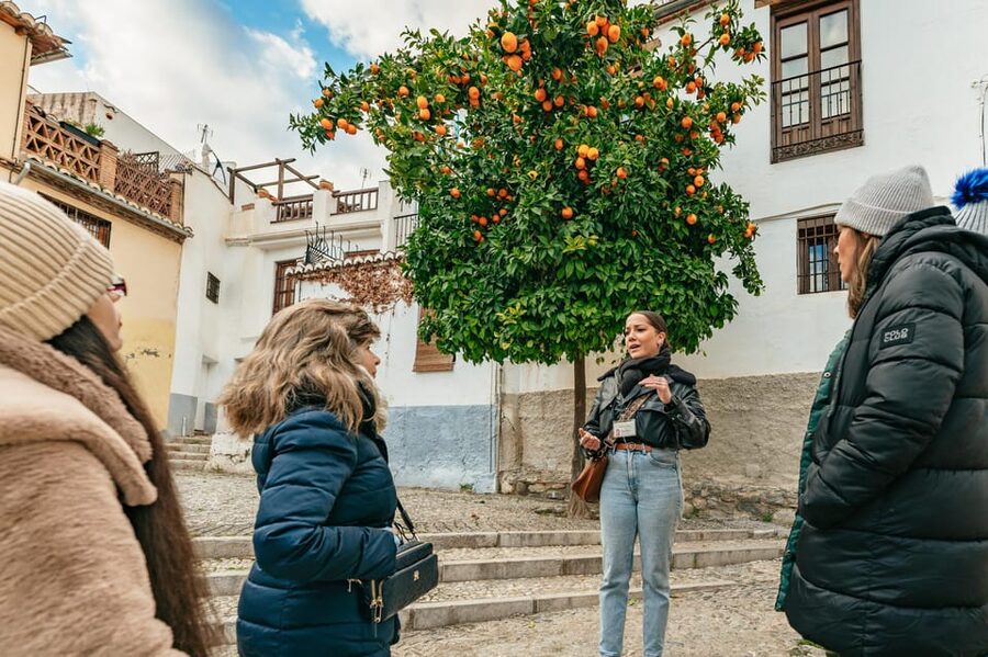 Granada: Albaicín and Sacromonte Guided Sunset Walking Tour - Albaicín’s winding lanes and Islamic traces