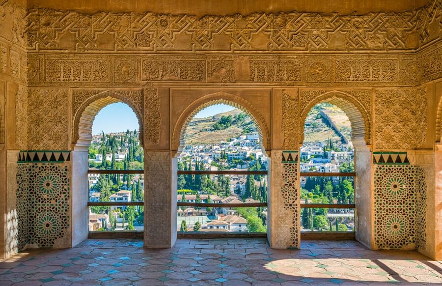 Granada: Alhambra Gardens and Generalife Ticket - The Alcazaba: turrets and Granada views