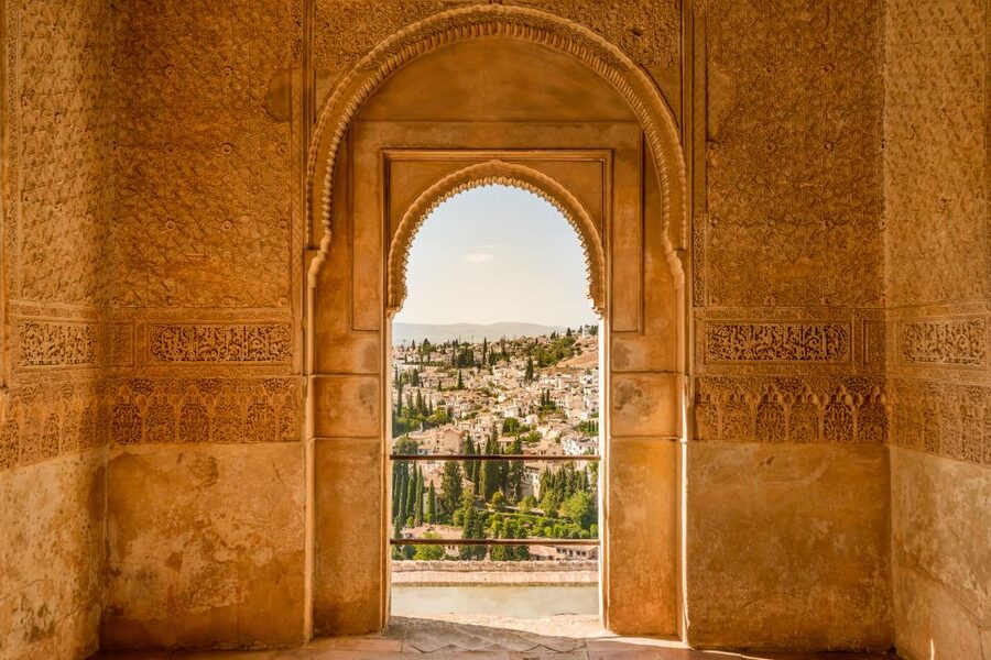 Granada: Alhambra Ticket and Guided Tour with Nasrid Palaces - The Alcazaba and Granada from the Watch Tower