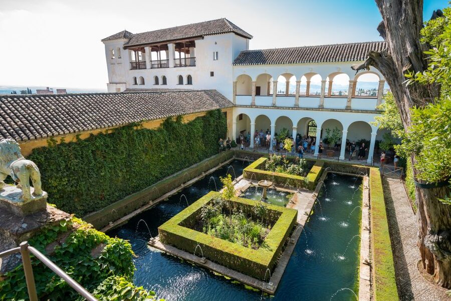 Granada: Alhambra Ticket and Guided Tour with Nasrid Palaces - Inside the Nasrid Palaces